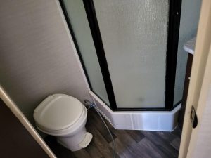 2016 Bullet bathroom with shower