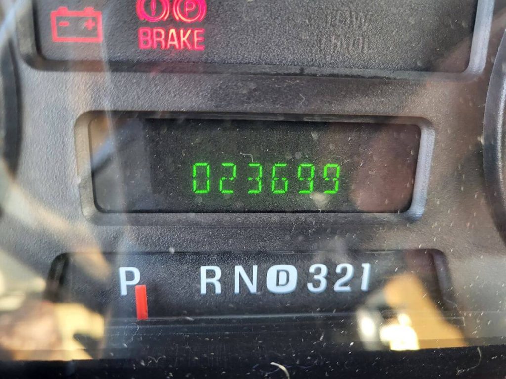 2007 Hurricane odometer