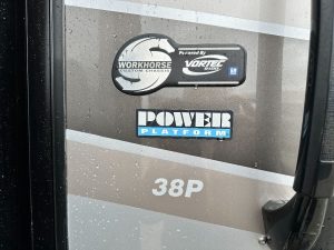 Exterior decals for the 2008 Fleetwood Pace Arrow