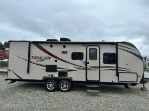 Exterior view of 2015 Forest River Tracer
