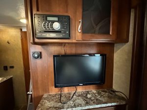 TV and entertainment area.
